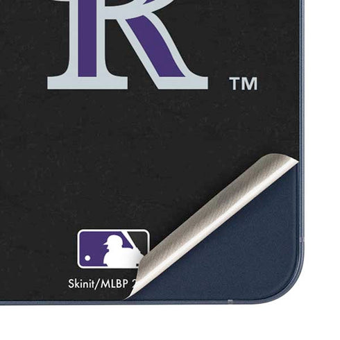 MLB Colorado Rockies - Solid Distressed Galaxy A36 5G Skin